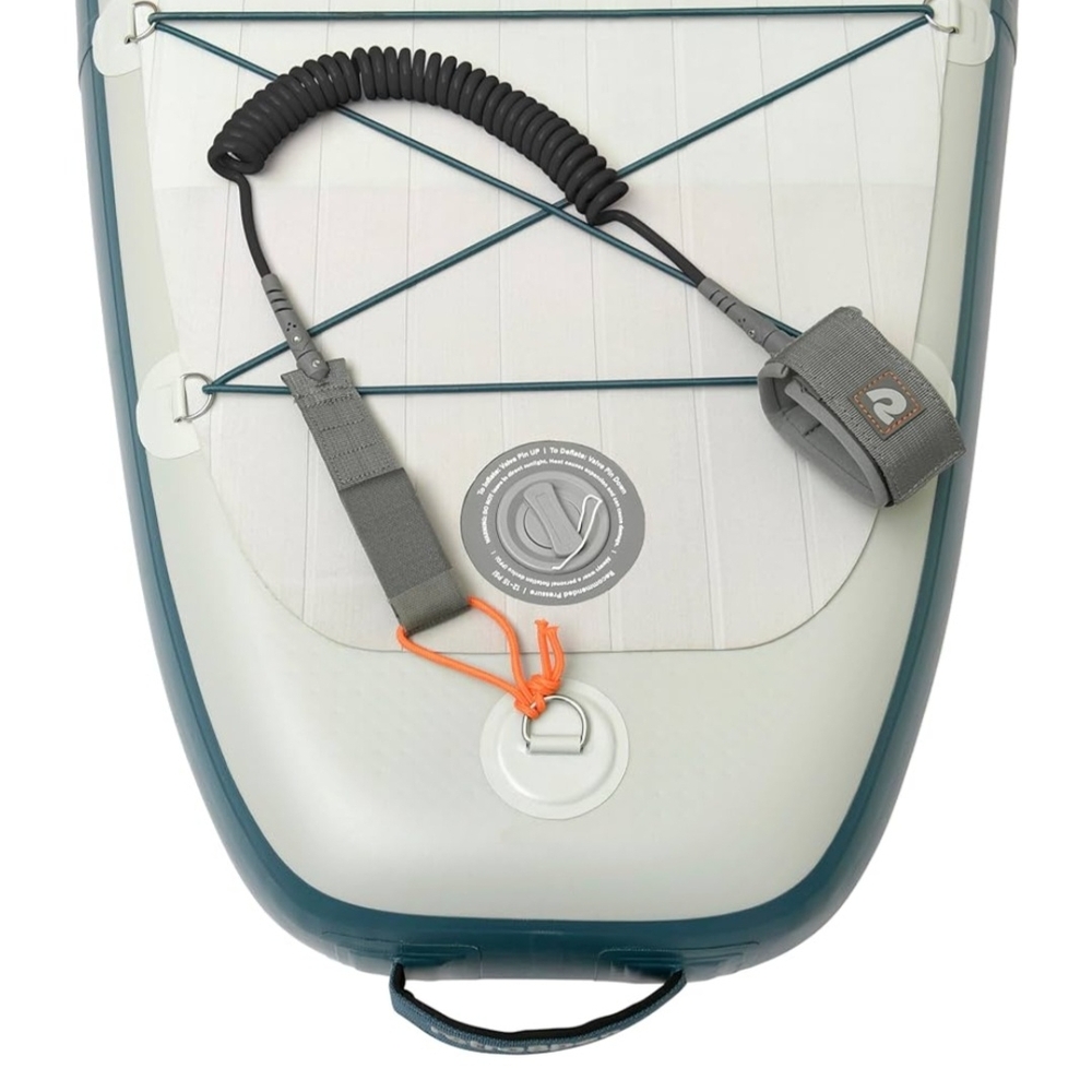 Retrospec Weekender Leash for Paddleboard Gray and Black - Picture 4 of 4